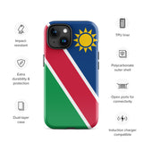 Namibia Namibian Flag iPhone Case 15 14 13 12 11 Pro Max Plus Mini Gift Travel Souvenir