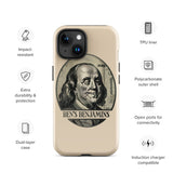 Benjamin franklin iPhone Case 15 14 13 12 11 Pro Max Plus Mini Gift Travel Souvenir Personalized Custom City Name