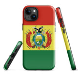 Bolivia Bolivian Flag iPhone 15 14 13 12 11 Pro Max Plus Mini Phone Case iPhone Tough Rugged Protective iPhone case