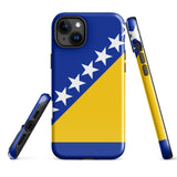 Bosnia and Herzegovina Bosnian Flag iPhone Case 15 14 13 12 11 Pro Max Plus Mini Gift Ideas Country Gift For Her Him Ideas Travel  Souvenir