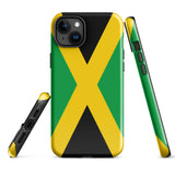 Jamaica Jamaican Flag iPhone Case 15 14 13 12 11 Pro Max Plus Mini Gift Ideas Country Map Skyline Gift For Her Him Ideas Travel  Souvenir