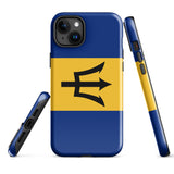 Barbados Barbadian Flag iPhone Case 15 14 13 12 11 Pro Max Plus Mini Gift Travel Souvenir