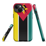 Mozambique Mozambican Flag iPhone Case 15 14 13 12 11 Pro Max Plus Mini Gift Travel Souvenir