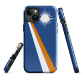 Marshall Islands Marshallese Flag iPhone Case 15 14 13 12 11 Pro Max Plus Mini Gift Travel Souvenir