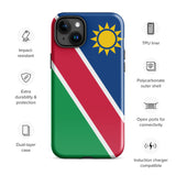 Namibia Namibian Flag iPhone Case 15 14 13 12 11 Pro Max Plus Mini Gift Travel Souvenir