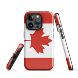 Canada Canadian Flag iPhone Case 15 14 13 12 11 Pro Max Plus Mini Gift Ideas Country Map Skyline Gift For Her Him Ideas Travel  Souvenir