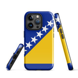 Bosnia and Herzegovina Bosnian Flag iPhone Case 15 14 13 12 11 Pro Max Plus Mini Gift Ideas Country Gift For Her Him Ideas Travel  Souvenir