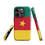 Cameroon Cameroonian Flag iPhone Case 15 14 13 12 11 Pro Max Plus Mini Gift Ideas Country Map Skyline Gift  Travel  Souvenir