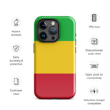 Mali Malian Flag iPhone Case 15 14 13 12 11 Pro Max Plus Mini Gift Travel Souvenir