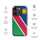 Namibia Namibian Flag iPhone Case 15 14 13 12 11 Pro Max Plus Mini Gift Travel Souvenir