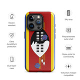 Eswatini Flag iPhone Case 15 14 13 12 11 Pro Max Plus Mini Gift Travel Souvenir