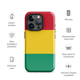 Guinea Guinean Flag iPhone Case 15 14 13 12 11 Pro Max Plus Mini Gift Travel Souvenir