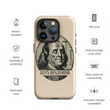 Benjamin franklin iPhone Case 15 14 13 12 11 Pro Max Plus Mini Gift Travel Souvenir Personalized Custom City Name