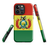 Bolivia Bolivian Flag iPhone 15 14 13 12 11 Pro Max Plus Mini Phone Case iPhone Tough Rugged Protective iPhone case