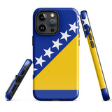 Bosnia and Herzegovina Bosnian Flag iPhone Case 15 14 13 12 11 Pro Max Plus Mini Gift Ideas Country Gift For Her Him Ideas Travel  Souvenir