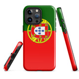 Portugal Portuguese Flag iPhone Case 15 14 13 12 11 Pro Max Plus Mini Gift Ideas Country Map Skyline Gift For Her Him Ideas Travel  Souvenir