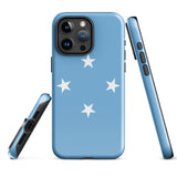 Micronesia Micronesian Flag iPhone Case 15 14 13 12 11 Pro Max Plus Mini Gift Travel Souvenir