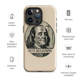 Benjamin franklin iPhone Case 15 14 13 12 11 Pro Max Plus Mini Gift Travel Souvenir Personalized Custom City Name